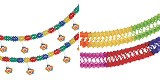 Girlanden und Partyketten