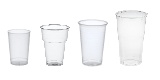 Plastikbecher klar