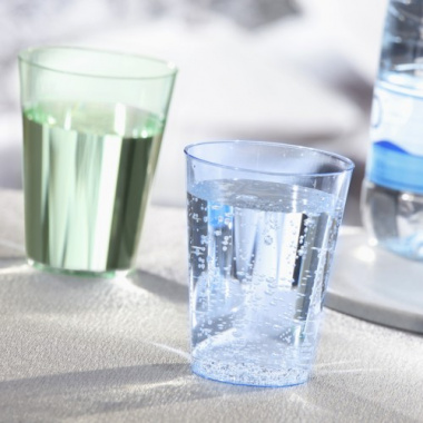 50 Trinkbecher, PS 0,2 l Ø 7,5 cm 9,7 cm hellblau
