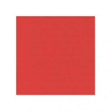 20 Servietten -ROYAL Collection- 1/4-Falz 25 cm x 25 cm rot
