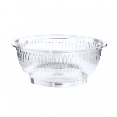 50 Salatschalen, PET rund 1 l Ø 18 cm 7,5 cm glasklar