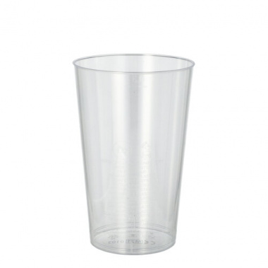 50 Trinkbecher, PS 0,3 l Ø 7,9 cm 11,9 cm glasklar