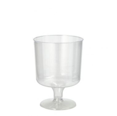10 Stiel-Gläser für Rotwein, PS 0,2 l Ø 7 cm 10 cm glasklar