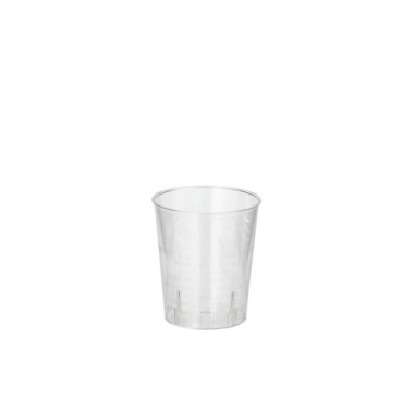 40 Gläser für Schnaps, PS 2 cl Ø 3,7 cm 4,1 cm glasklar