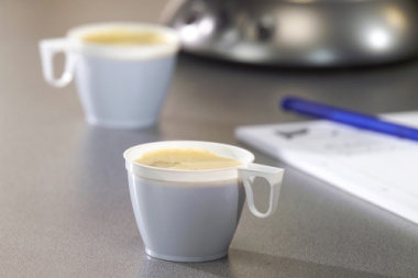 60 Kaffeetassen, PS Kunstoff 0,18 l Ø 7,8 cm 6 cm weiss