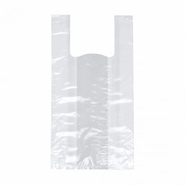 200 Hemdchen-Tragetaschen, HDPE 55 cm x 22 cm x 15 cm weiss mittel