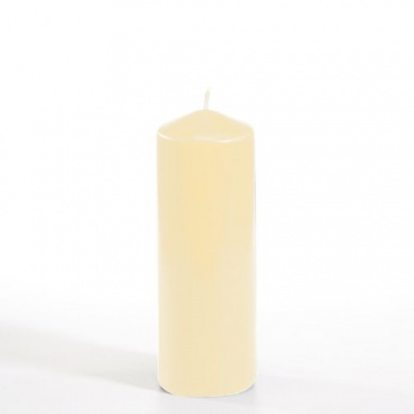 Stumpenkerze Ø 60 mm 165 mm creme