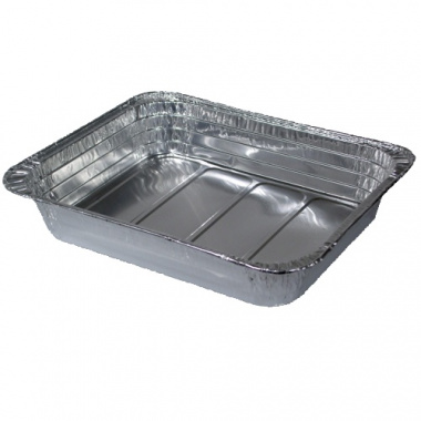3 Gastronorm-Behälter, Alu eckig 3,4 l 32,5 cm x 26,5 cm x 5,5 cm 1/2