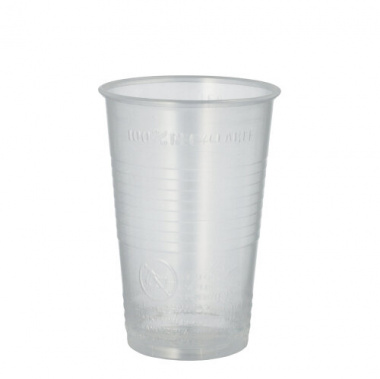 100 Trinkbecher, PP 0,3 l Ø 7,8 cm 11,3 cm transparent