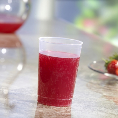 40 Trinkbecher, PP 0,2 l Ø 6,8 cm 9,8 cm transluzent unzerbrechlich