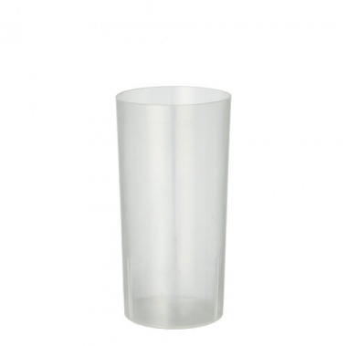 10 Gläser für Longdrinks, PP 0,2 l Ø 5,5 cm 10,9 cm transluzent unzerbrechlich
