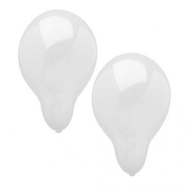 100 Luftballons Ø 25 cm weiss