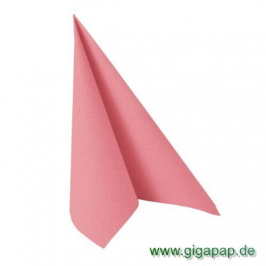 50 Servietten -ROYAL Collection- 1/4-Falz 40 cm x 40 cm rosa