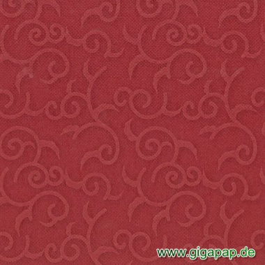 50 Servietten ROYAL Collection 1/4-Falz 40 cm x 40 cm bordeaux Casali