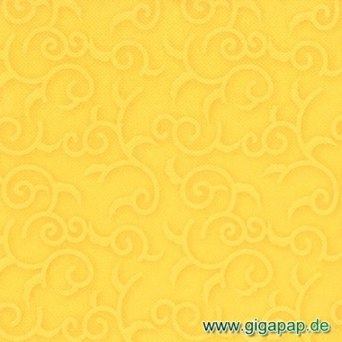 50 Servietten ROYAL Collection 1/4-Falz 40 cm x 40 cm gelb Casali