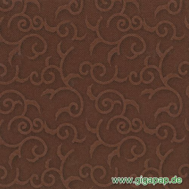 50 Servietten ROYAL Collection 1/4-Falz 40 cm x 40 cm braun Casali