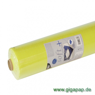Tischdecke limonengrün 25 m x 1,18 m stoffähnlich, Vlies soft selection plus abwaschbar