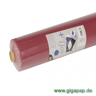 Tischdecke bordeaux 25 m x 1,18 m stoffähnlich, Vlies soft selection plus abwaschbar