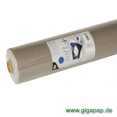 Tischdecke grau 25 m x 1,18 m stoffhnlich, Vlies 