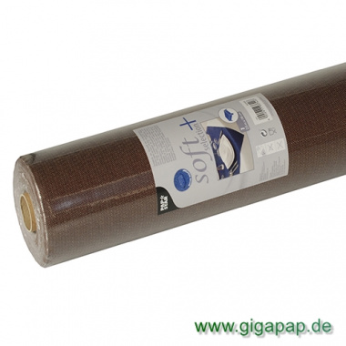 Tischdecke braun 25 m x 1,18 m stoffähnlich, Vlies soft selection plus abwaschbar