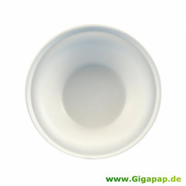 50 Schalen, Zuckerrohr -pure- 500 ml Ø 15,5 cm 5,4 cm weiss