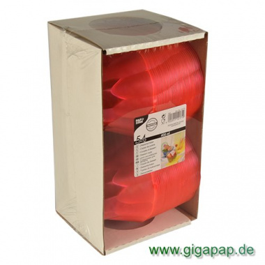 54 Eis- und Dessertbecher, PS rund 400 ml Ø 12 cm 7 cm pink -Royal-