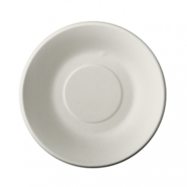 50 Schalen, Zuckerrohr -pure- 680 ml Ø 19 cm 4 cm weiss