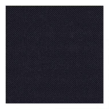 20 Servietten -ROYAL Collection- 1/4-Falz 33 cm x 33 cm schwarz