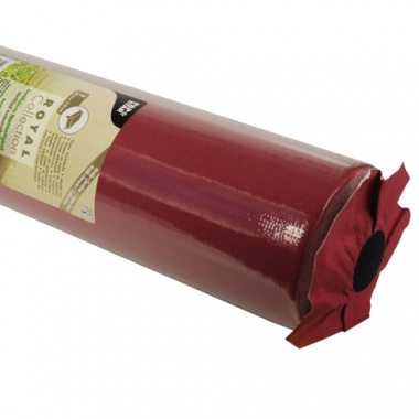 Tischdecke, Tissue -ROYAL Collection- 25 m x 1,18 m bordeaux