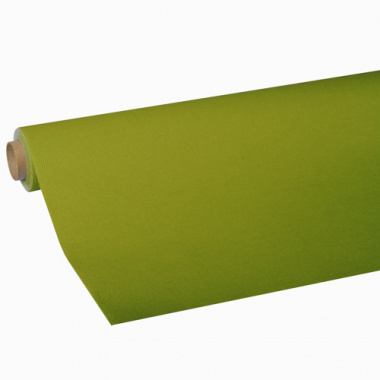 Tischdecke, Tissue -ROYAL Collection- 5 m x 1,18 m olivgrün