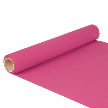 Tischlufer, Tissue -ROYAL Collection- 5 m x 40 cm fuchsia auf Rolle