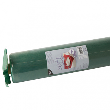 Tischdecke dunkelgrün 25m x 1,18m stoffähnlich, Vlies soft selection