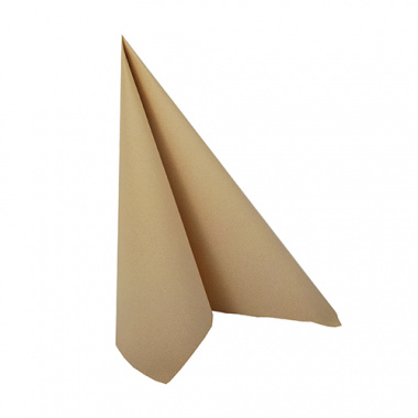20 Servietten -ROYAL Collection- 1/4-Falz 25 cm x 25 cm sand