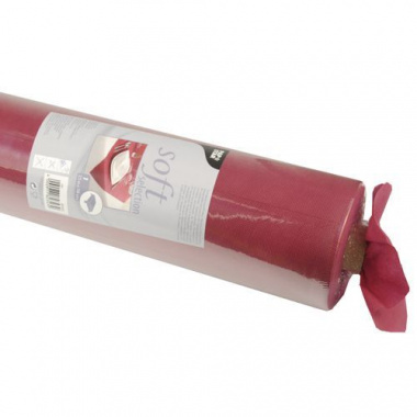 Tischdecke bordeaux 40m x 1,18m stoffähnlich, Vlies soft selection