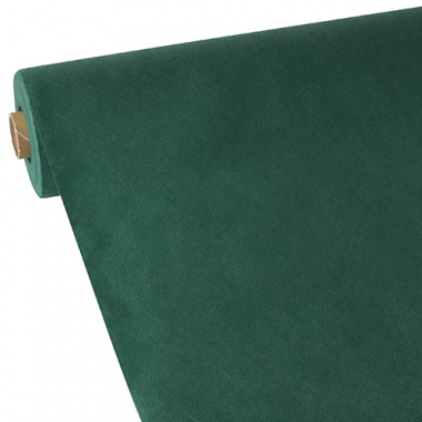 Tischdecke dunkelgrün 40m x 1,18m stoffähnlich, Vlies soft selection