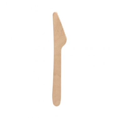 100 Messer, Holz pure 16,5 cm