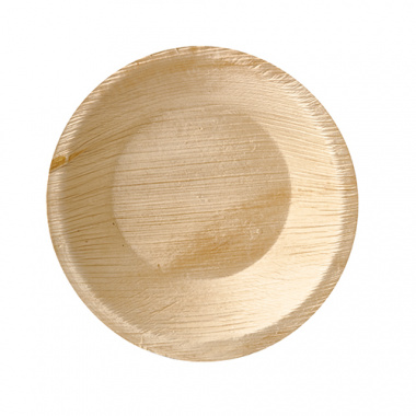 25 Schalen, Palmblatt pure rund 180 ml Ø 15 cm · 3 cm