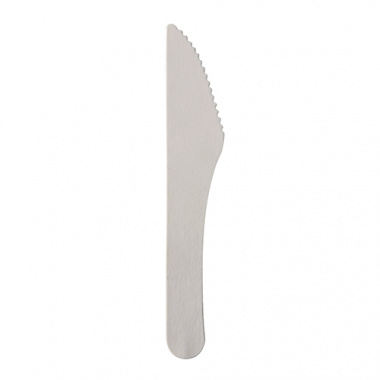 100 Messer, Papier pure 15,8 cm weiss