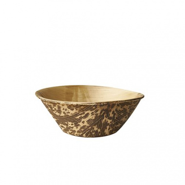 12 Fingerfood - Schalen, Bambus pure rund 55 ml Ø 7,5 cm · 3 cm