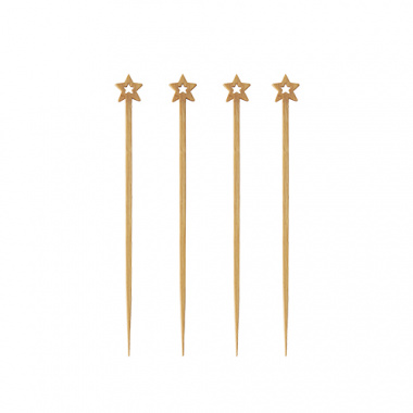 100 Fingerfood - Picker pure 12 cm Star