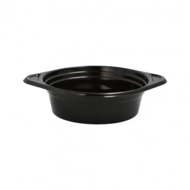 12 Suppenschalen, PP 500 ml Ø 15,6 cm · 4,5 cm schwarz