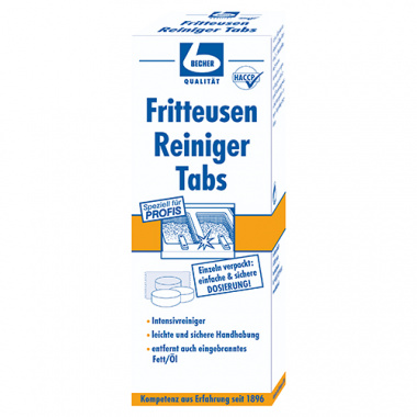 10 Dr. Becher Fritteusen Reiniger Tabs