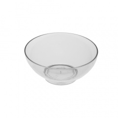 50 Fingerfood - Schalen rund Ø 7,2 cm 3 cm glasklar
