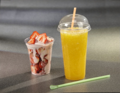 50 Trinkbecher -Hurricane- PET 0,4 l Ø 9,5 cm 12,5 cm glasklar