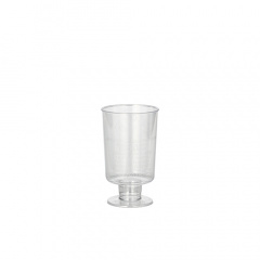 20 Stiel-Gläser für Schnaps, PS 4 cl Ø 3,8 cm 6,3 cm glasklar einteilig