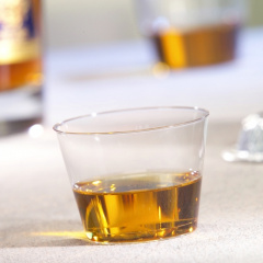 15 Trinkbecher, PS 0,1 l Ø 6,5 cm 5,1 cm glasklar