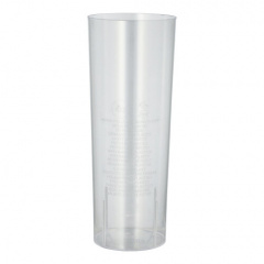 10 Gläser für Longdrinks, PS 0,3 l Ø 5,85 cm 15,2 cm glasklar
