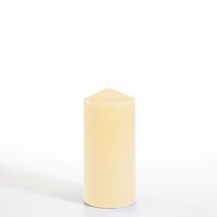 Stumpenkerze Ø 60 mm 130 mm creme