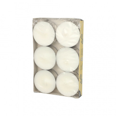 6 Maxi Lichte Ø 59 mm 24 mm weiss