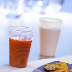 100 Trinkbecher, PP 0,3 l Ø 7,8 cm 11,3 cm transparent